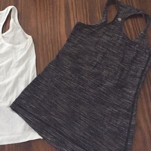 Lululemon grey workout top
