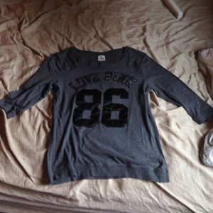 Love pink sparkly shirt