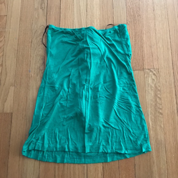 HKR COLLECTION GREEN HALTER TOP SHIRT SIZE SMALL - Picture 3 of 3
