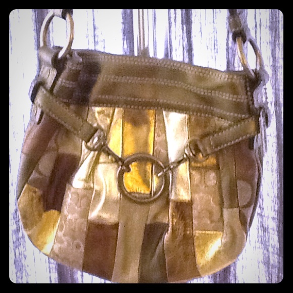 Vintage limited edition COACH multi-blend metallic