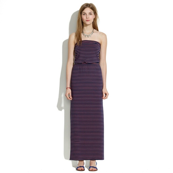 Madewell striped weekend dress