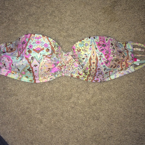 Flower Victoria secret bathing suit top