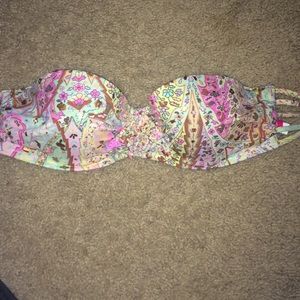 Flower Victoria secret bathing suit top