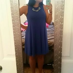 Royal Blue Swing Dress