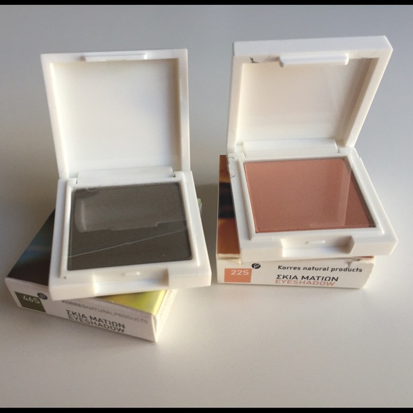 KORRES NATURAL PRODUCTS EYESHADOW SET!