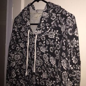 LA Hearts floral hoodie