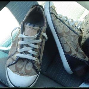 Authentic Coach Brown Shoes