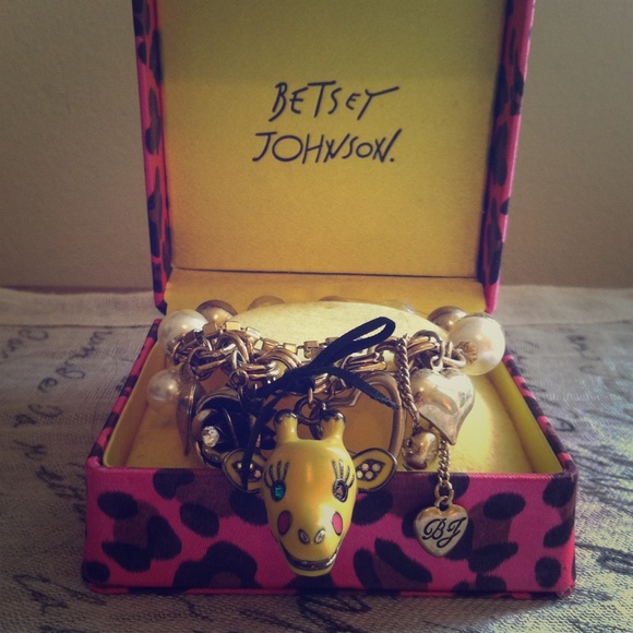 Betsey Johnson Charm Bracelet Authentic