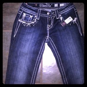 Skinny MissMe jeans SZ 24 NWT 💙