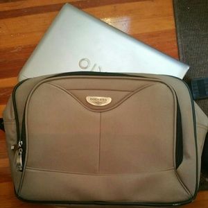 Khaki Travel tote. NWOT