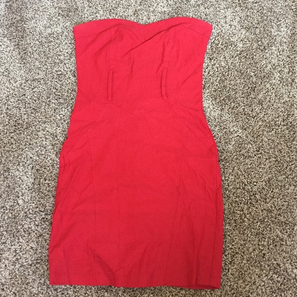 Night-Out Belted Sweetheart Dress