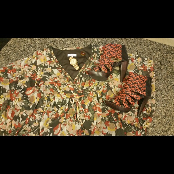 🐑LAST CHANCE🐑Candies chiffon maxi dress