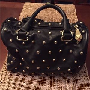 Steve Madden Black Studded Purse