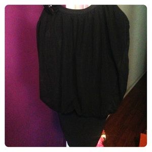 Unworn black swimsuit