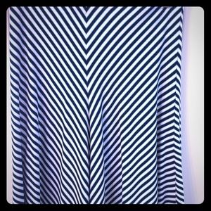 Ann Taylor Striped Skirt