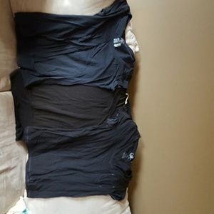 Lot of 3 black t's