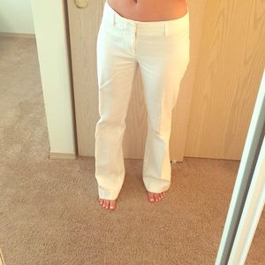 White dress pants