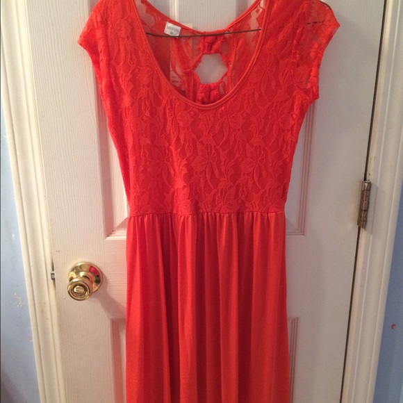 Orange dress NWT