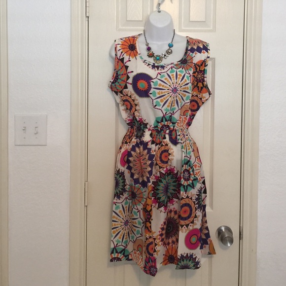 Women's chiffon sleeveless party dress