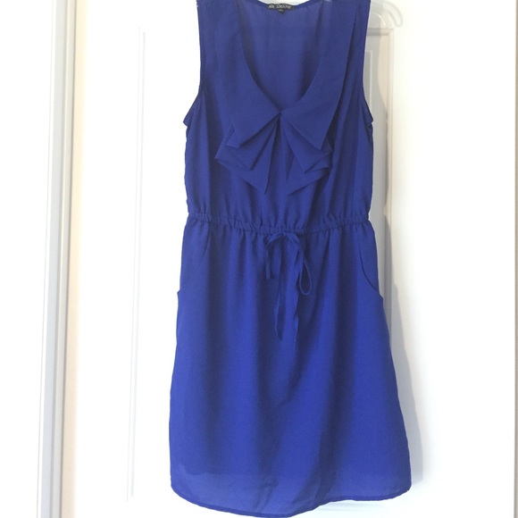 Mini pocket cobalt Blue Dress