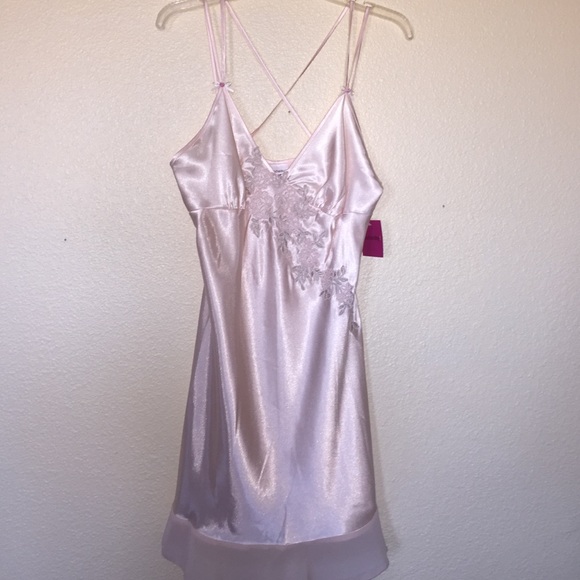 Soft pink gown