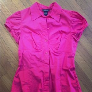 Victoria's Secret Pink Cotton Stretch Blouse