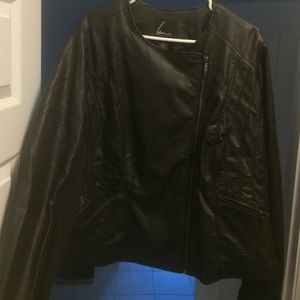 Beautiful faux leather jacket