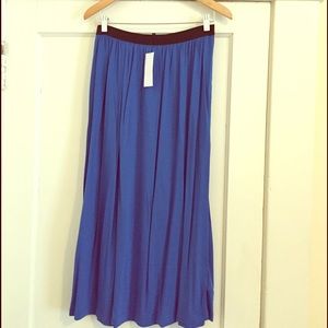 ASOS blue jersey maxi skirt, new with tags!