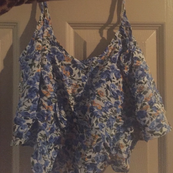 Floral crop top!