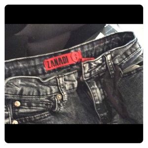 Zana Di high waisted skinny straight leg jeans