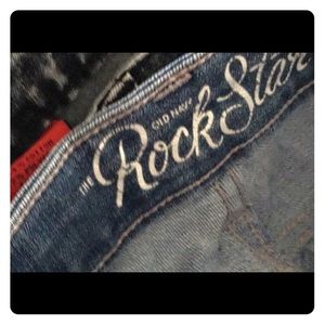 Old navy rock star brand light wash jeans