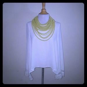 Beautiful brand new flowy Kaitlyn top!!