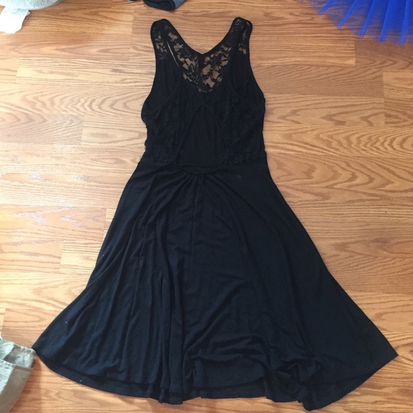 SOLD Skater Dress with lace back - Picture 2 of 3