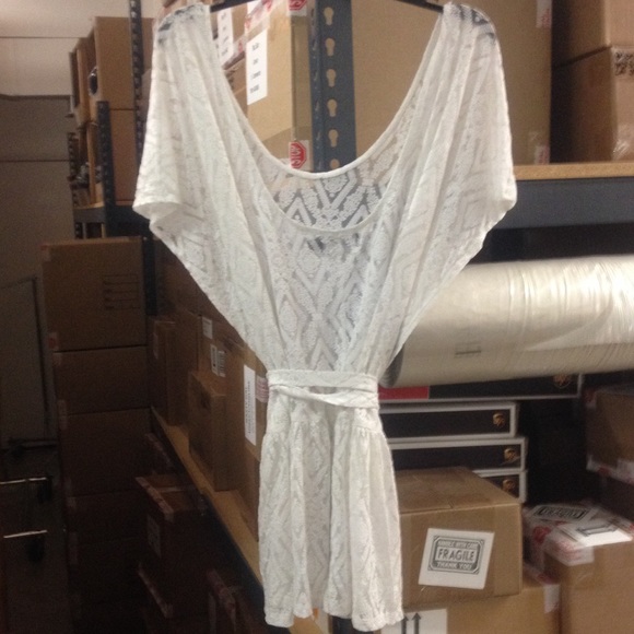 Mink pink Gracie mini kaftan top - Picture 3 of 3