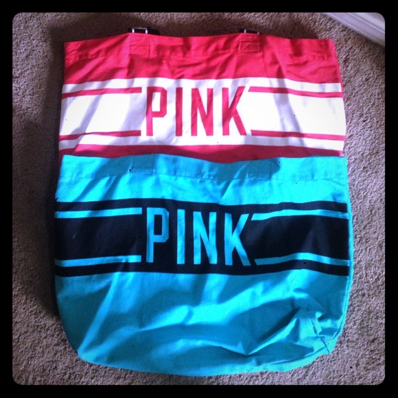 Pink bags