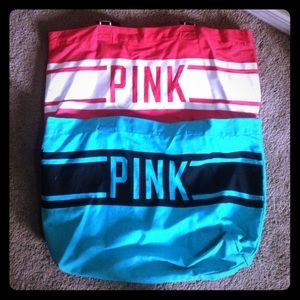 Pink bags
