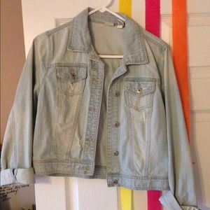 light denim jean jacket