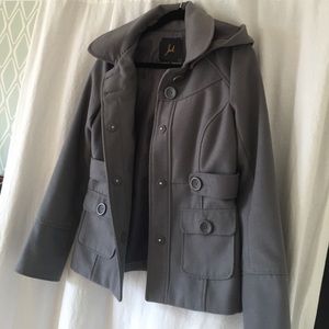 Gray jacket by Jack. Size Medium.