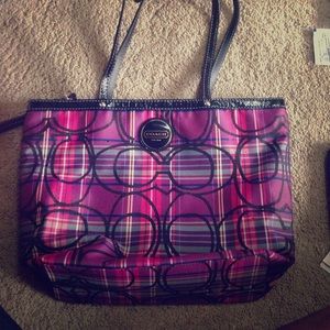 Coach bag and wallet