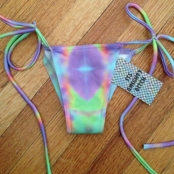 O-mighty tie dye bathing suit bikini bottom