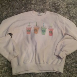 starbucks frappé sweater