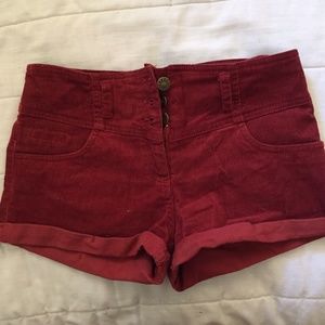 Maroon Shorts