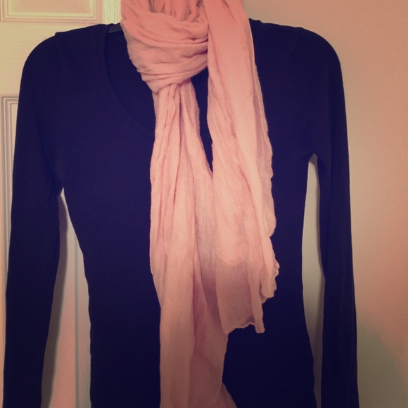 Pink scarf