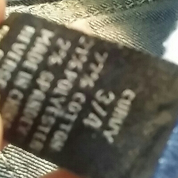 Rue21 sparkly capris - Picture 3 of 4