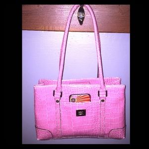 LIZ CLAIBORNE Pink Handbag