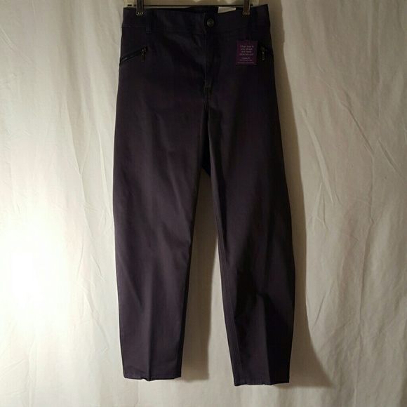 NWT Lane Bryant Genius Fit Dark Grey Pants