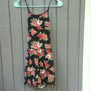 Forever 21 Floral Romper - moderately used
