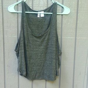 H&M Divided Gray Knit Tank - Never worn