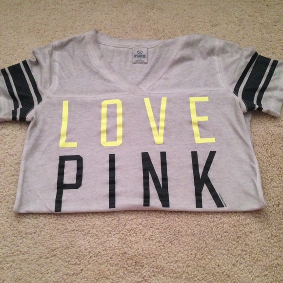 Victoria Secret Love Pink Shirt - Picture 2 of 3