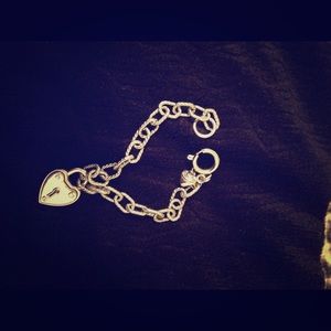 Sterling silver juicy couture bracelet